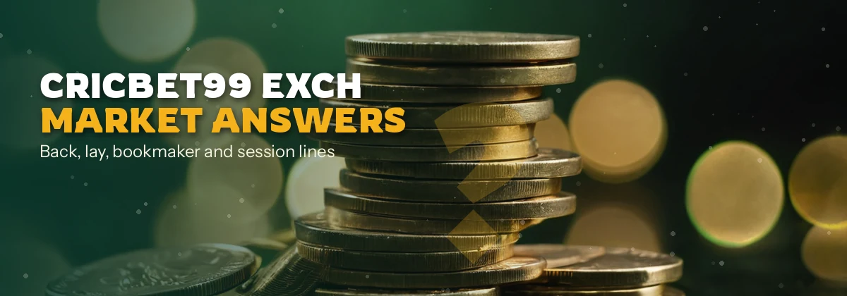 Scorebook page listing questions about back, lay and session runs markets